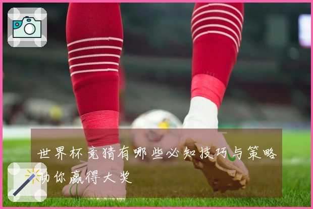 世界杯竞猜有哪些必知技巧与策略助你赢得大奖